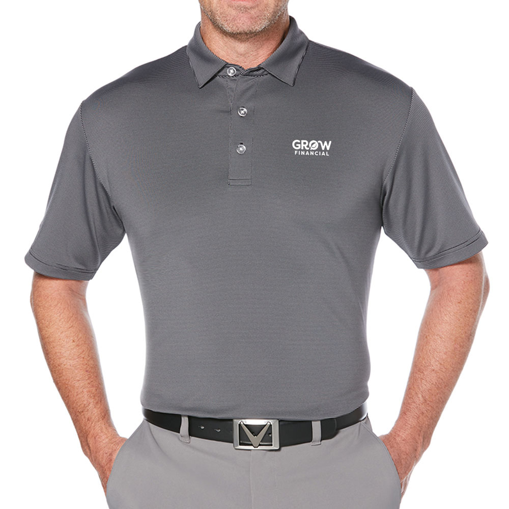 MEN'S CALLAWAY FINE LINE STRIPE POLO