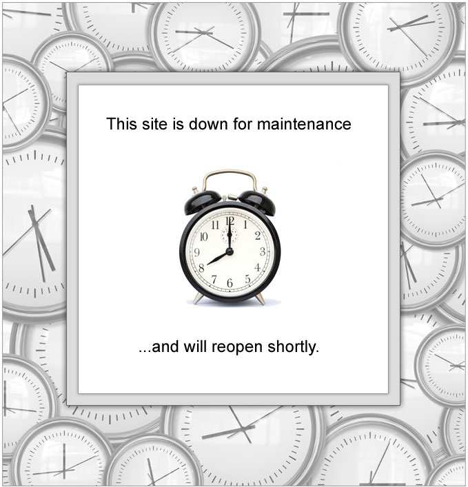 Site is down for maintenance and will reopen shortly